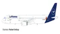 Produktbild: Herpa 612432 A321 Lufthansa, Die Maus