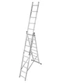 Produktbild: KRAUSE CORDA 3x9 Sprossen Vielzweckleiter AH 6,20 m | Neue Norm - Art-Nr: 030399