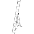 Produktbild: Krause Corda Aluleiter 5,3m 3x9 Multifunktionsleiter Vielzweckleiter Mehrzweck