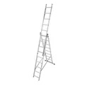 Produktbild: Krause Corda Aluleiter 5,3m 3x9 Multifunktionsleiter Vielzweckleiter Mehrzweck
