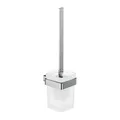 Produktbild: Emco Loft WC-Bürstengarnitur satiniert Toilettenbürstengarnitur chrom 051500100