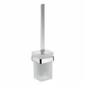 Produktbild: EMCO Loft Bürstengarnitur WC Garnitur Halter Kristallglas satiniert 051500100