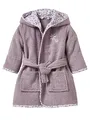 Produktbild: Vertbaudet Mädchen Baby Bademantel BLUMENZAUBER violett 74