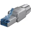 Produktbild: Goobay CAT 6A STP-geschirmter RJ45-Stecker für die Feldmontage (Netzwerkkabel Stecker) (65939)