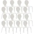 Produktbild: CLP 16 x Stapelstuhl DIEGO weiß
