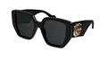 Produktbild: GUCCI Womens GG0956S Sunglasses, Black-Black-Grey, 54