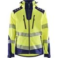 Produktbild: Blakläder® High Vis Softshell Jacke High Vis 4491 2513 in div. Farben - high vis gelb/marineblau - 3XL