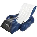 Produktbild: Intex Luftmatratze Floating Recliner, 157 x 109cm, Rückenlehne und Getränkehalter, blau/weiß, 1 Person