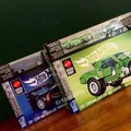 Produktbild: 🔥2 x Mattel Brick Shop Hot Wheels Camaro & Cadillac Building Set OVP🔥 neu