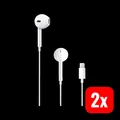 Produktbild: Apple EarPods In-Ear-Kopfhörer Earbuds mit Lightning Connector 2 STÜCK