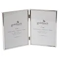 Produktbild: goldbuch 960286 Galerierahmen Fine, Foto Rahmen für 2 Bilder im Format 13 x 18 cm, Bilderrahmen Metall, Fotorahmen 27,5 x 18,5 x 1 cm, Rahmen Silber