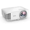 Produktbild: BenQ MW809STH - DLP projector - portable - 3D - 3600 ANSI lumens - WXGA 1280 x 800 - (XGA, 3600 lm) (9H.JMF77.13E)