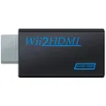 Produktbild: adapter Wii zu HDMI 720p/1080P HD Konverter für Nintendo Wii U, Spiele, Anschlüsse, TV-Monitore