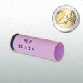Produktbild: Münzhülsen  2 Euro  112 Stück Münzrollen Münzen Geld