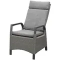 Produktbild: Green Spirit Gartensessel, Grau, Naturmaterialien, 57x112x67 cm, Gartenmöbel, Gartenstühle, Gartenstühle