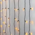 Produktbild: Star Trading - Star Led-lichtervorhang Golden Warm White 1,3x2 M Trading, Lichter-kette Schwarz Für Innen Und Außen, 120 Leds Extra Warmweiß, Ip44