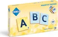 Produktbild: Coblo Magnetisches Großbuchstaben 60 Stück - Magnetspielzeug - Geschenk 3 Jahre - Montessori-inspiriertes - Fördert Kreativität & Lernfähigkeiten - STEAM-Bildung - Spielzeug Ab 3 Jahren