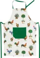 Produktbild: Kracht Kochschürze Schürze, Baumwolle Motiv: Hühner
