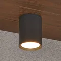 Produktbild: Lucande Deckenlampe 'Minna' (spritzwassergeschützt (Modern) in Schwarz aus Alumi