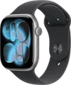 Produktbild: Apple Watch Series 11 5G 46 mm Grau Sportarmband M/L MFCA4ZR/A