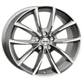 Produktbild: Autec Astana Titan Silver Polished 8x18 ET 46 5/114.3 Alufelge Silber