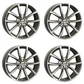 Produktbild: 4 Autec Astana Felgen 8,0x18 5x114,3 SILP für Fiat Sedici Aluräder