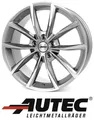Produktbild: 4x Autec Astana 8X18 5/114,30 ET46 Titansilber poliert