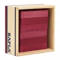 Produktbild: KAPLA-Holzplättchen 40er Box violett Pinienholz Bausteine