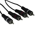 Produktbild: SCHWAIGER Cinch-Audioverbindung, Schwarz