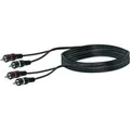 Produktbild: Schwaiger Audio Anschlusskabel Schwarz 1,5 m