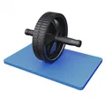 Produktbild: GORILLA SPORTS® Bauchroller Bauchtrainer Ab Wheel Roller Bauchmuskeltrainer Gym
