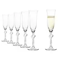 Produktbild: Stölzle Lausitz L'Amour Champagnergläser satiniert 2er-Set 175 ml – Edle Champagnerkelche ideal für Sekt & Prosecco – Hochwertige Sektgläser aus Kristallglas – Spülmaschinengeeignet & Bruchfest