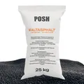 Produktbild: POSH Kaltasphalt 25kg | Reparaturasphalt Bitumen Asphaltreparatur 0–8mm