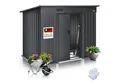 Produktbild: KESSER Gartenhaus, Gerätehaus Metall 4 m³ mit Fundament 194x112x181 cm
