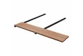 Produktbild: vidaXL Terrassendielen Terrassendiele 32 pcs Braun WPC, BxL: je 14x400 cm, (32-St)