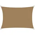 Produktbild: KARAT Sonnensegel Atmungsaktiv / Rechteckig / Sand / 3 x 5 m