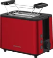 Produktbild: Grundig Toaster TA 8340, 2 kurze Schlitze, 950 W, inkl. Brötchenaufsatz