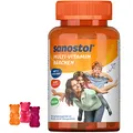 Produktbild: Sanostol Multi-Vitamin Bärchen: Für Kinder ab 4 Jahren & Erwachsene – mit Vitamin C und D zur Unterstützung der normalen Funktion des Immunsystems vegan, ohne Zucker & Gelatine, 60 Stück