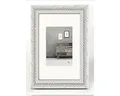 Produktbild: Bilderrahmen Holz Barock weiß 40x50 cm
