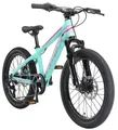 Produktbild: Bikestar Mountainbike 20 Zoll Aluminium Kinderfahrrad, 6 - 9 Jahre, Mädchen, Jungen, 7 Gang Shimano Tourney RD-TY300 Schaltwerk, Kettenschaltung, Scheibenbremsen, Rahmen 28 cm, Hardtail