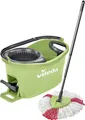 Produktbild: Vileda Turbo EasyWring & Clean Komplett Set – Wischmop&Eimer+Powerschleuder Neu