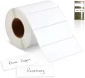 Produktbild: 1000 Etiketten Selbstklebend, 89 x 36 mm Klebeetiketten zum Beschriften, Klebeet