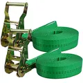 Produktbild: 2X TRUTZHOLM Profi Ratschen Spanngurt Spanngurte Zurrgurt 1-TLG 6m 2t 2to 2000kg TÜV/GS