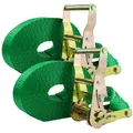 Produktbild: 2x Profi Ratschen Spanngurt Spanngurte Zurrgurt 1-tlg 6m 2t 2to 2000kg TÜV/GS GR