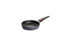 Produktbild: WOLL – Diamond Lite Flachpfanne Ø 20 cm mit abnehmbarem Stiel – Antihaftpfanne aus Aluminiumguss, backofenfest, geeignet für Ceran, Gas, Elektro & Halogen – Bratpfanne, Anthrazit