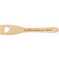 Produktbild: Spruchreif· Pfannenwender aus Holz mit Herz und Gravur · Geschenk für die Mutter · Muttertag (Bei Mama schmeckts am besten!)