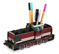 Produktbild: Werkhaus - Stiftebox Diesellok V60 Rot WE2098 Lok Zug Stifte- Halter Becher