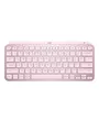 Produktbild: Logitech MX Keys Mini Minimalist Wireless Illuminated Keyboard - Rose - US - Tastatur - Englisch (US) - Pink
