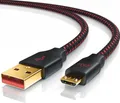 Produktbild: Primewire Micro-USB 2.0 zu USB Typ A Kabel, UltimateCharge MicroUSB 2.0 Schnellladekabel mit Datenübertragung - 5m