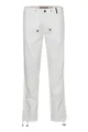 Produktbild: Indicode IDIves Herren Leinenhose Sommerhose Lange Stoffhose mit Kordel Gürtelschlaufen Leinenmix Eingrifftaschen Regular fit, Größe:XL, Farbe:Off-White (002)